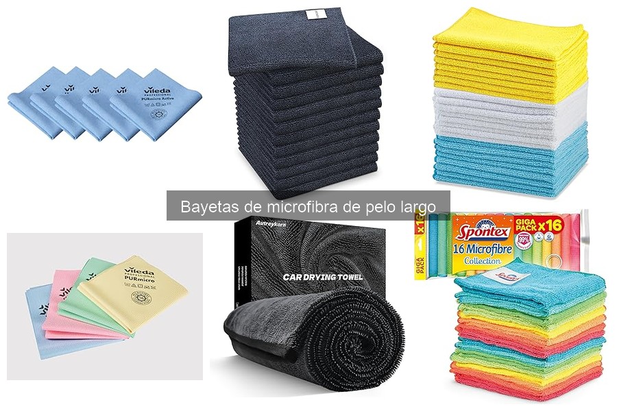 Mejores marcas de bayetas de microfibra de pelo largo en 2023