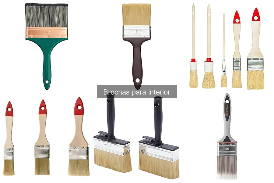Mejores materiales para brochas de limpieza del interior