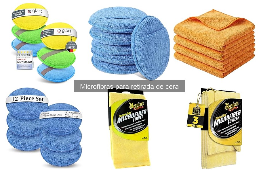 Mejores Microfibras para Retirar Cera de Coche