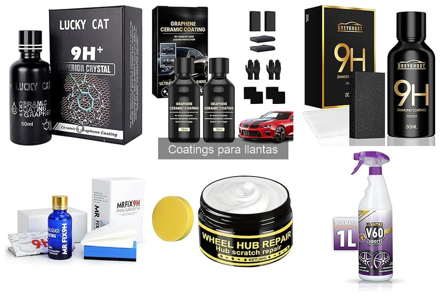 Mejores ofertas de coatings para llantas en Amazon