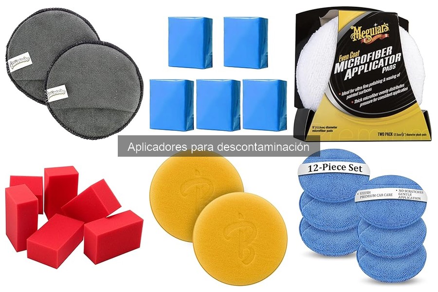 Mejores ofertas en aplicadores para descontaminación de coches