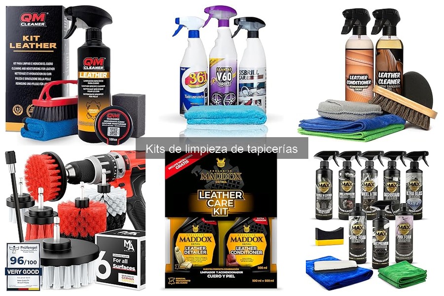 Mejores ofertas en kits de limpieza de tapicerías
