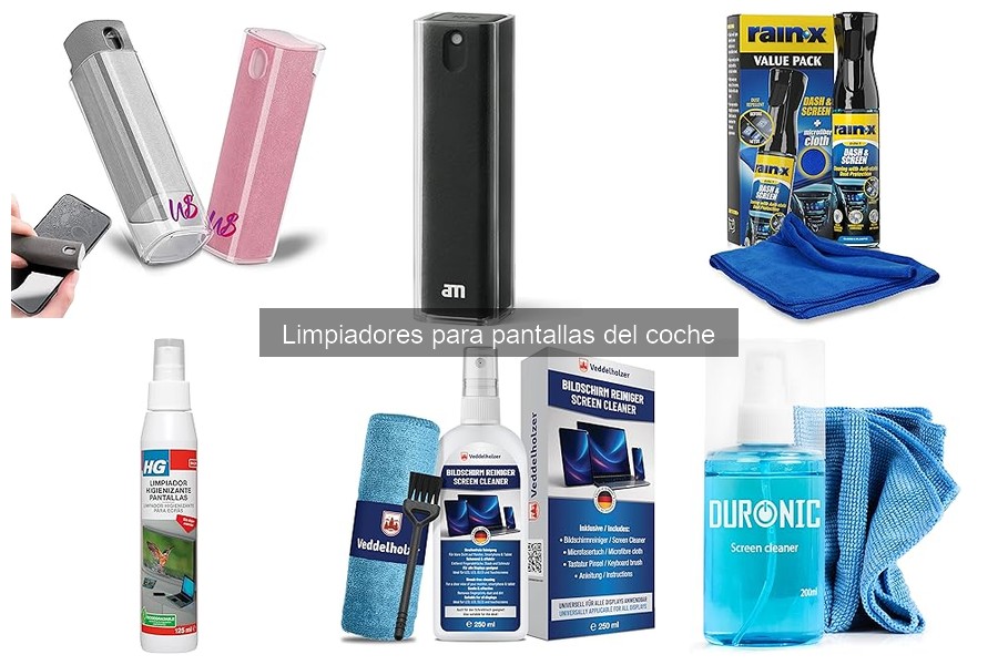 Mejores ofertas en limpiadores para pantallas de coche