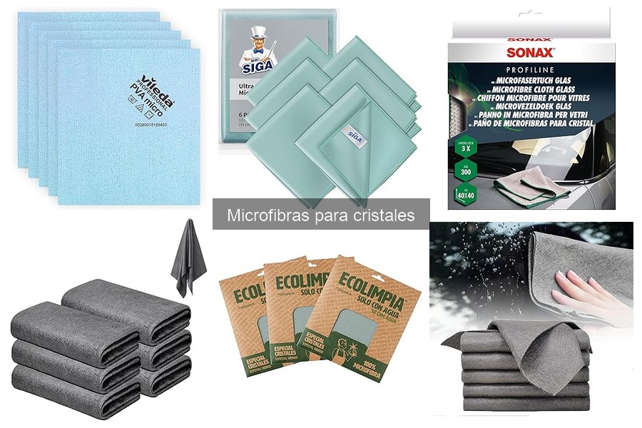 Mejores ofertas y dónde comprar microfibras para cristales