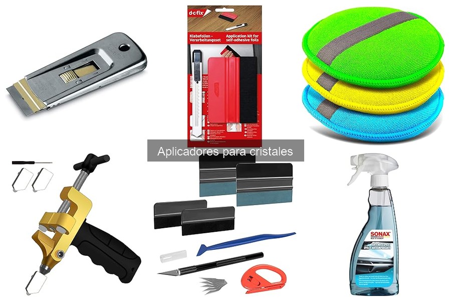 Mejores opciones para comprar aplicadores para cristales al mejor precio