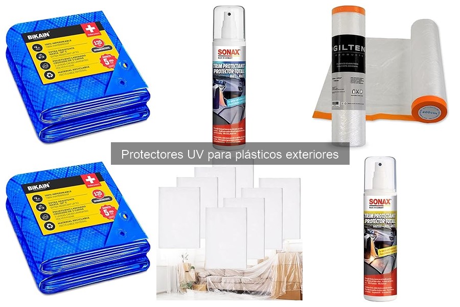 Mejores prácticas para mantener plásticos exteriores con protectores UV