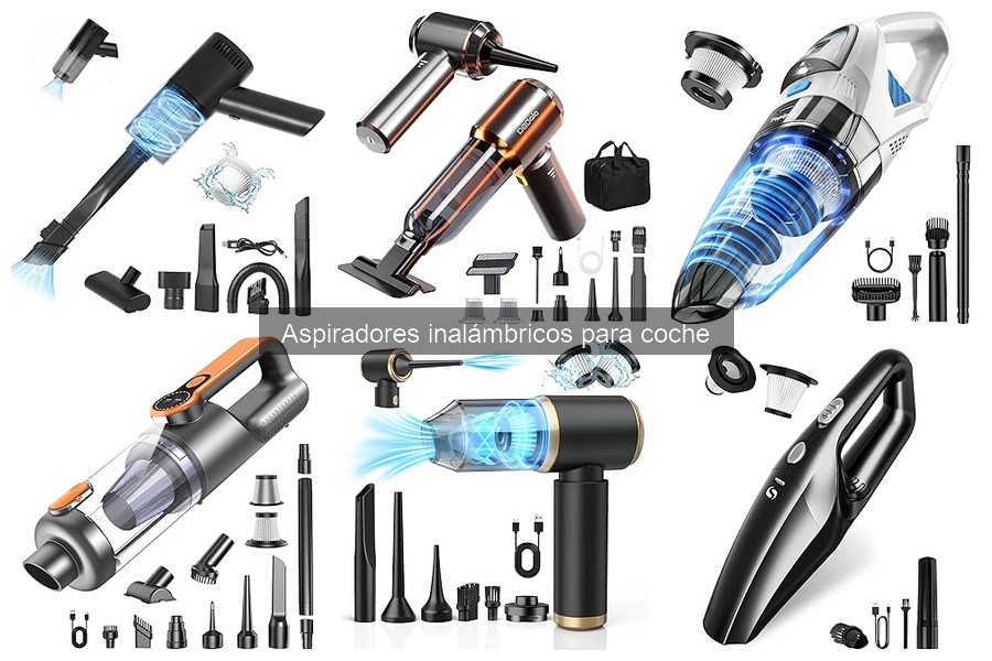 Mejores precios de aspiradores inalámbricos para coche