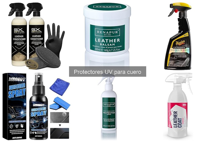 Mejores protectores UV para cuero: comparativa 2023