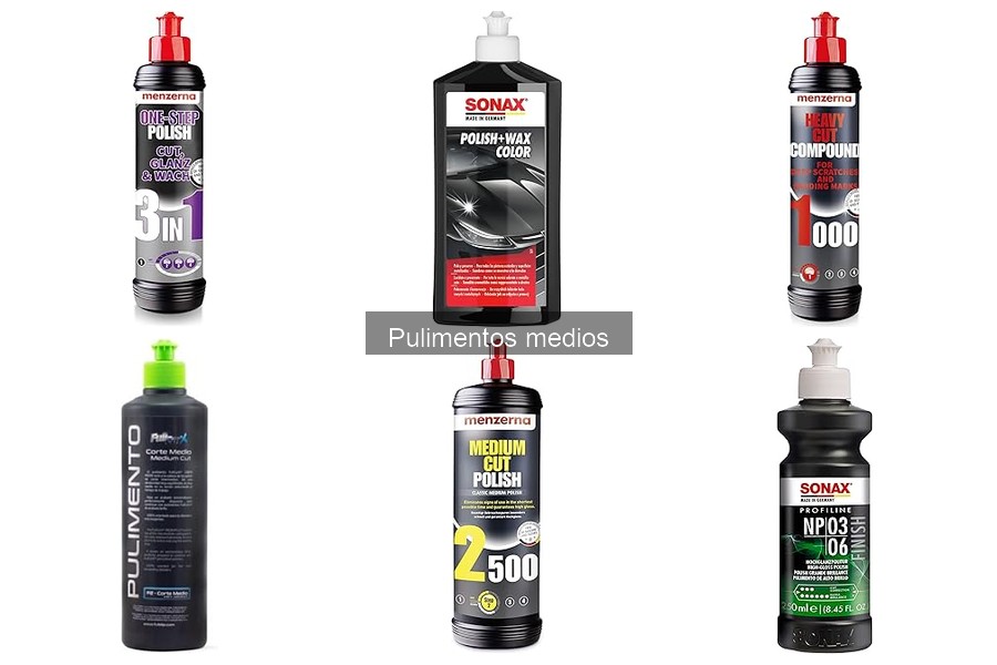 Mejores pulimentos medios para restaurar pintura desgastada