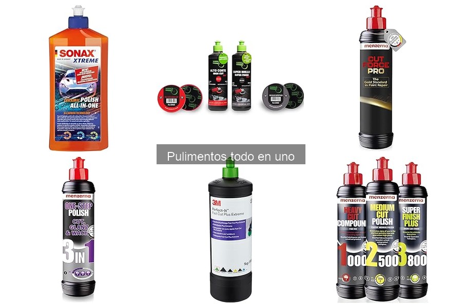 Mejores pulimentos todo en uno para coches en 2023