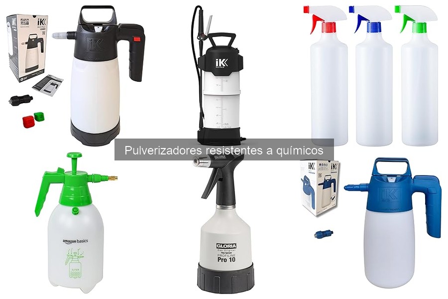 Mejores pulverizadores resistentes a químicos para el hogar
