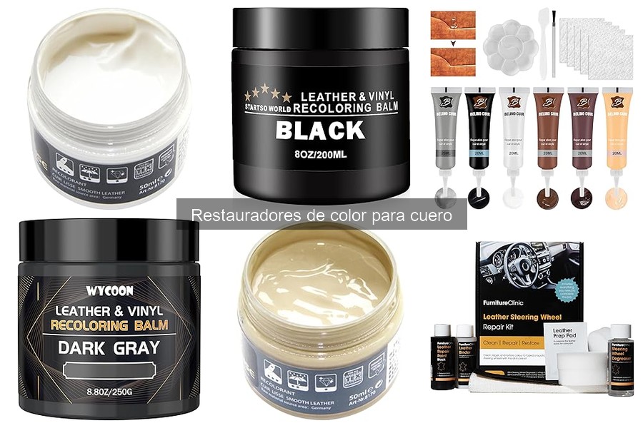 Mejores restauradores de color para cuero en 2023