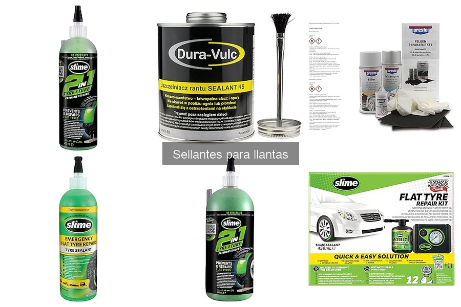 Mejores sellantes para llantas en 2023: comparativa y análisis
