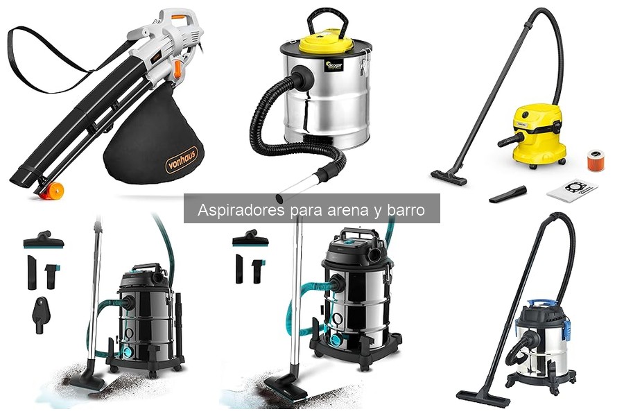 Mejores tiendas para comprar aspiradores de arena y barro