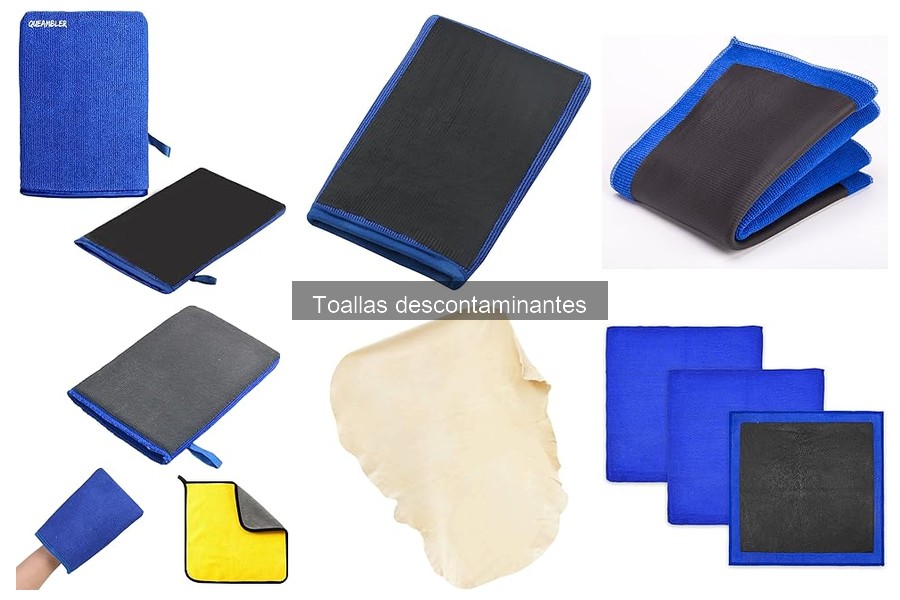 Mejores toallas descontaminantes para principiantes en coche