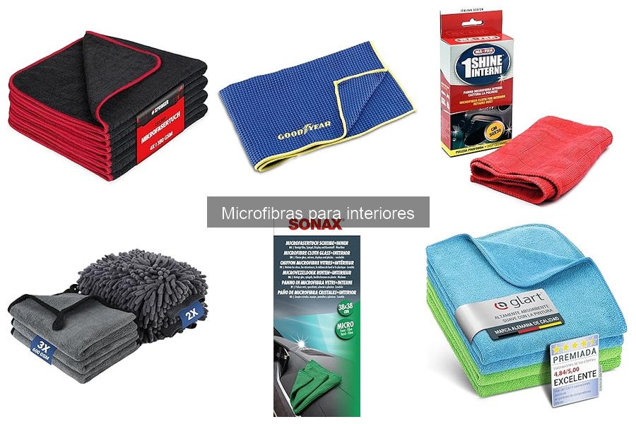 Microfibras para interiores de coche: ¿Qué son y por qué usarlas?