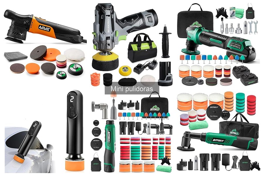 Mini pulidoras recomendadas para principiantes: guía comparativa