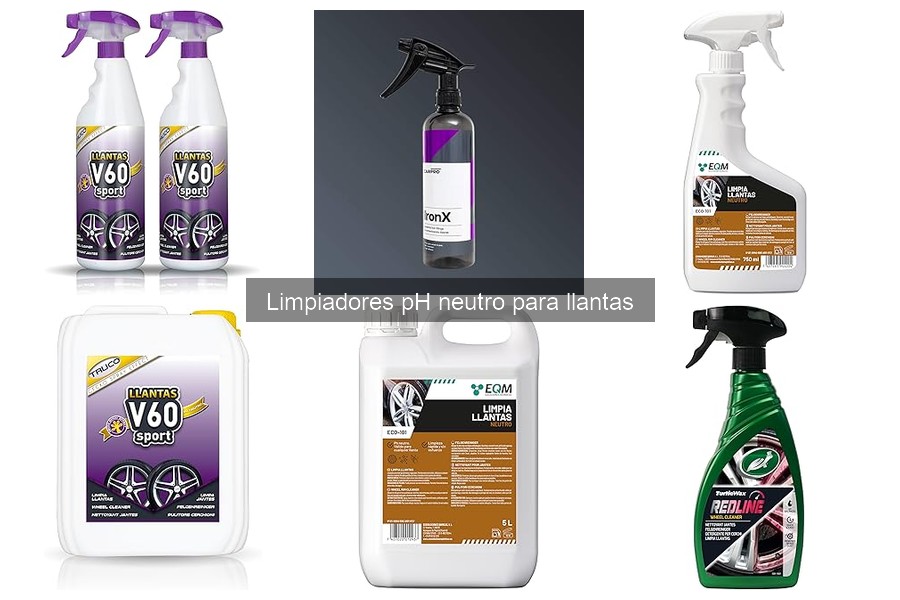 Mitos sobre limpiadores pH neutro para llantas desmentidos