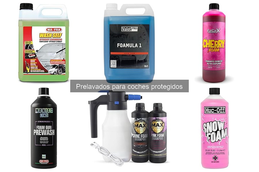 Mitos sobre los Prelavados en Coches con Protección Desmentidos