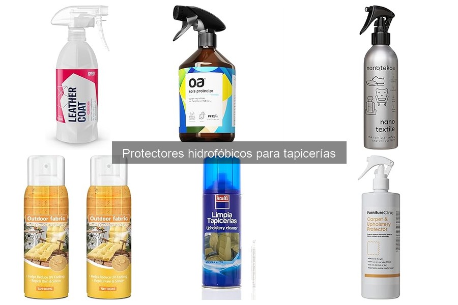 Mitos sobre protectores hidrofóbicos para tapicerías