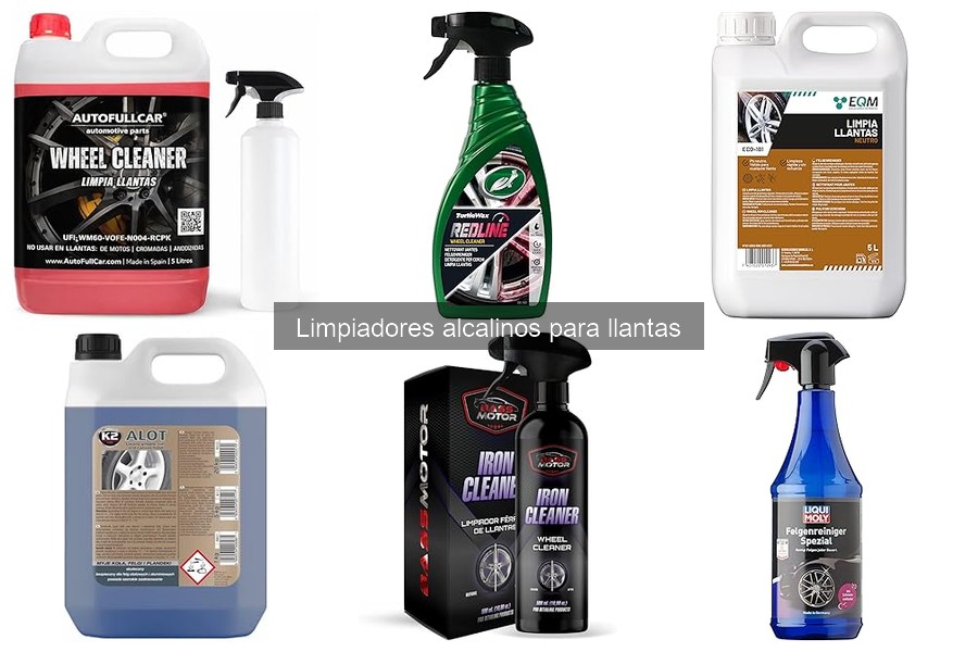 Ofertas y Descuentos en Limpiadores Alcalinos para Llantas