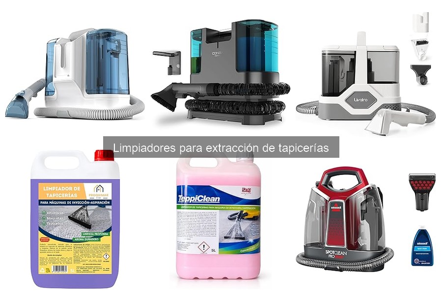 ** Ofertas y precios de limpiadores para extracción de tapicerías