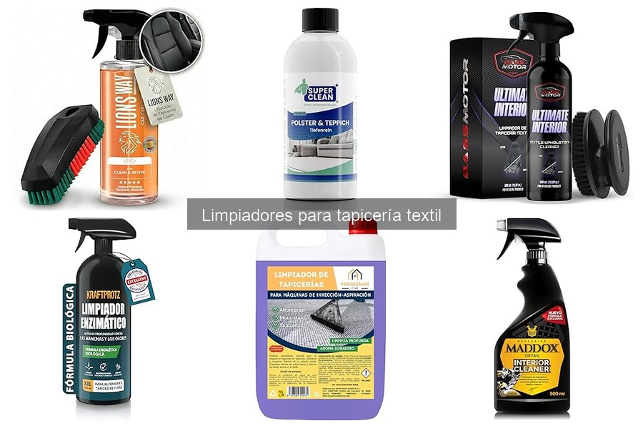 Opiniones de los Mejores Limpiadores de Tapicería Textil