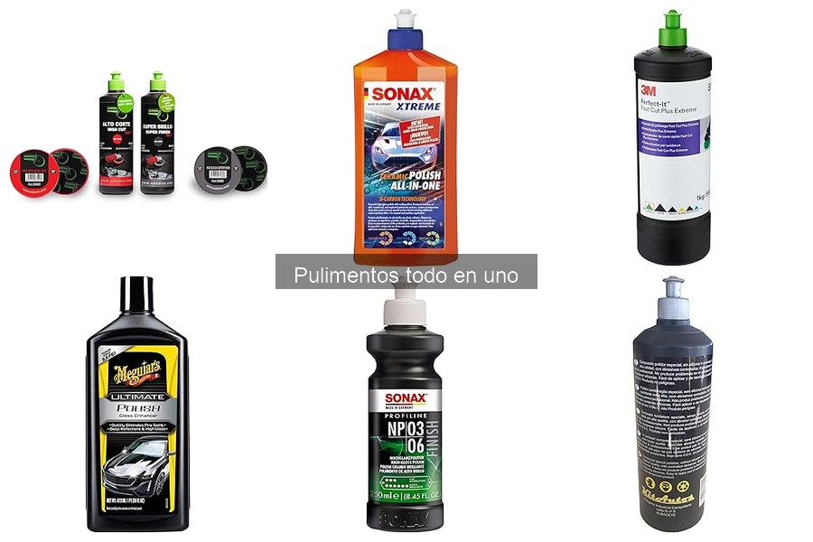Opiniones de pulimentos todo en uno para el cuidado del coche
