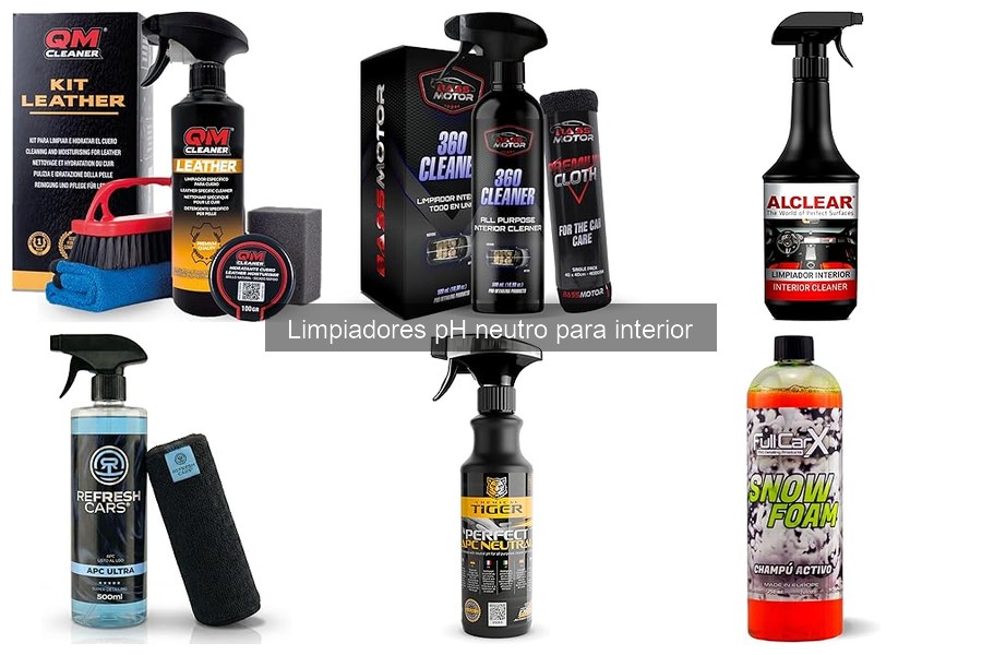 Opiniones de usuarios sobre limpiadores pH neutro para coches