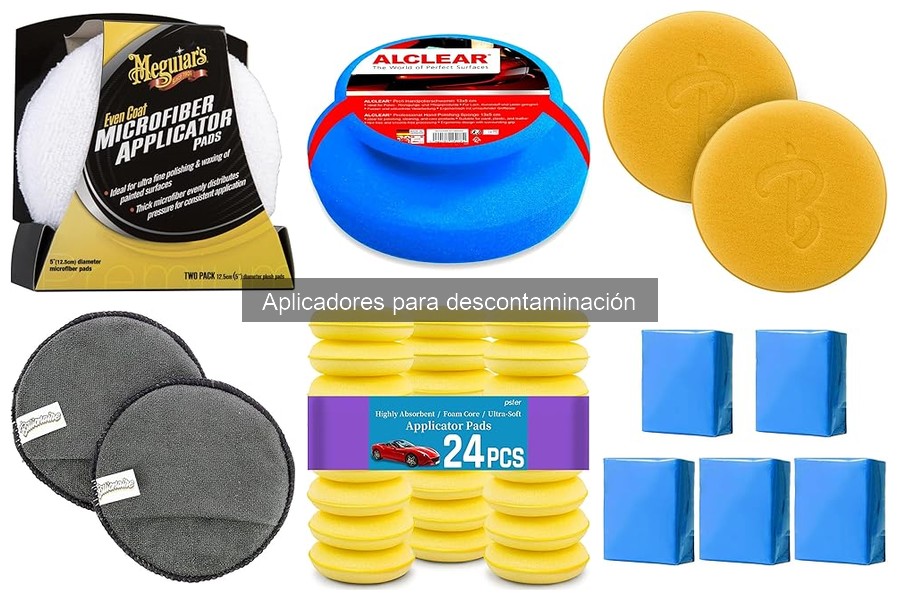 Opiniones sobre aplicadores para descontaminación de coches