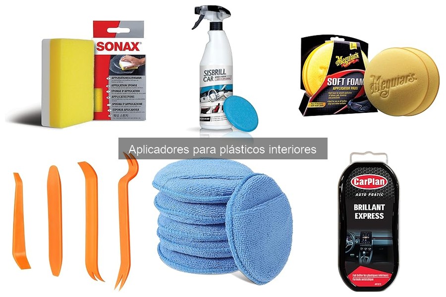 Opiniones sobre aplicadores para plásticos interiores del coche