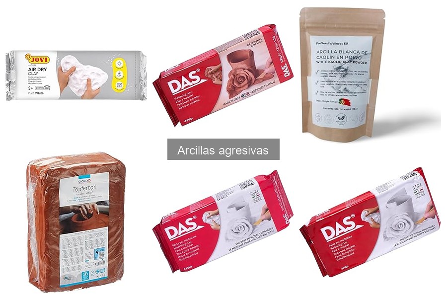 Opiniones sobre arcillas agresivas: testimonios de usuarios