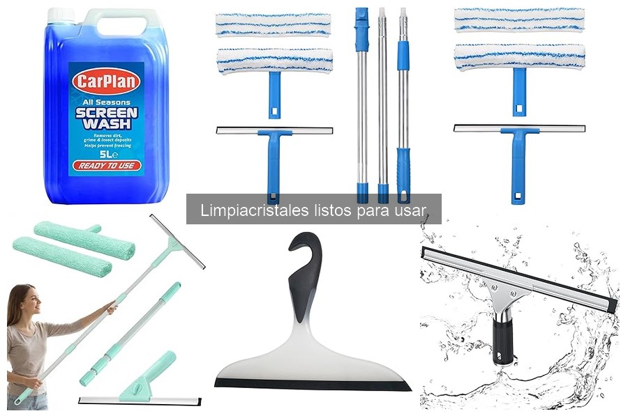Opiniones sobre Limpiacristales Listos para Usar