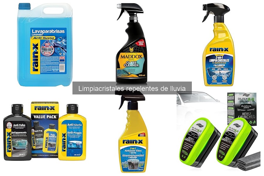 Opiniones sobre limpiacristales repelentes de lluvia