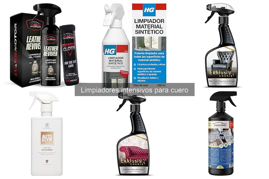 Opiniones sobre limpiadores intensivos para cuero: guía 2023