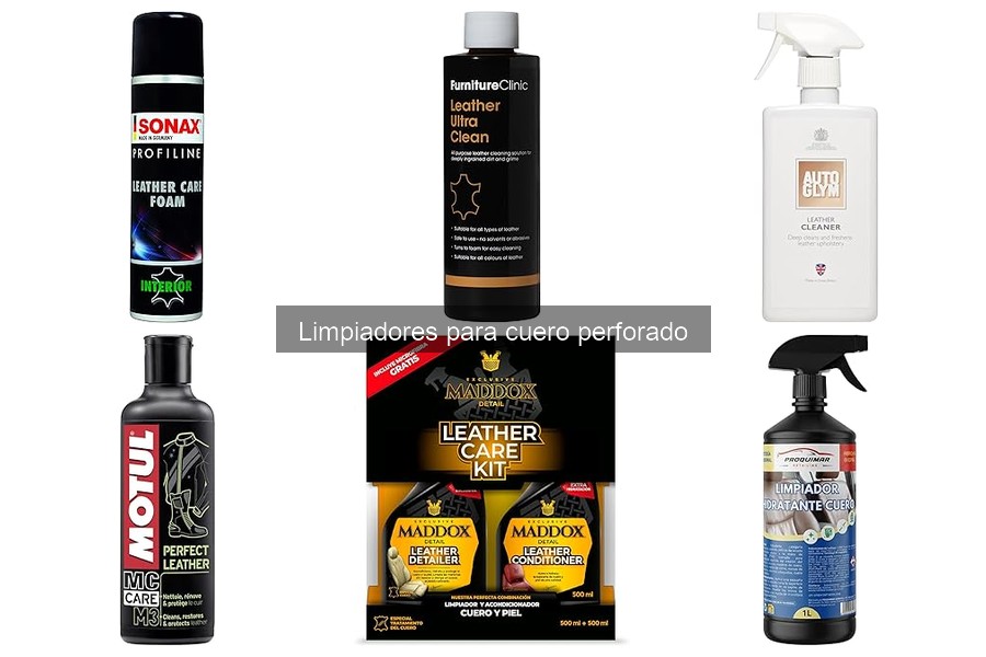 Opiniones sobre limpiadores para cuero perforado: ¿Cuál elegir?