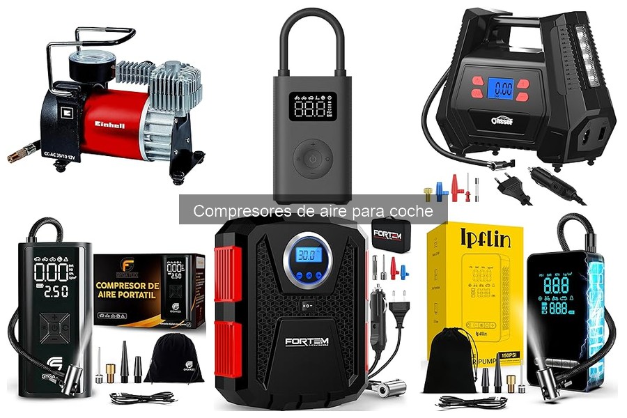 Opiniones sobre los Mejores Compresores de Aire para Coche