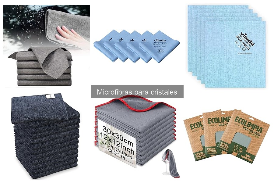 Opiniones sobre microfibras para cristales: ¿Cuál elegir?