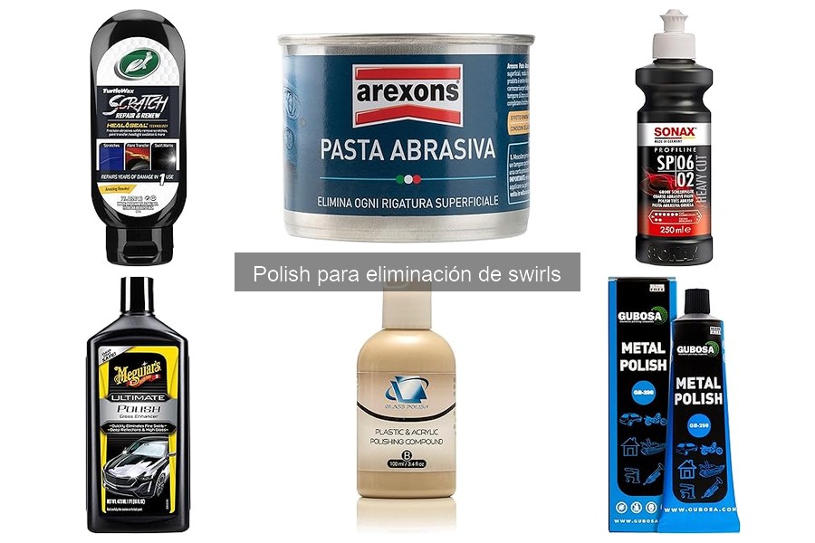 Opiniones sobre polish para eliminar swirls en coches
