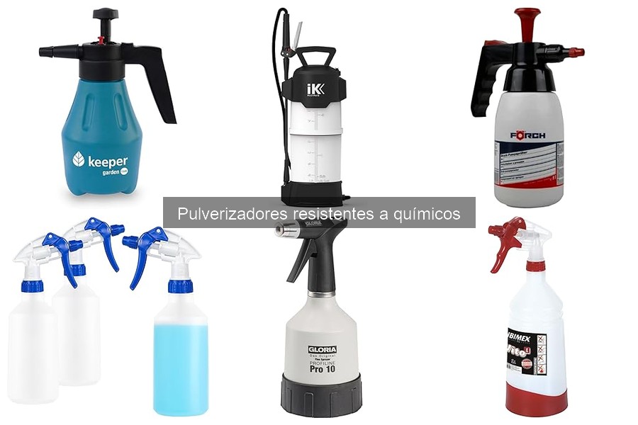 Opiniones sobre pulverizadores resistentes a químicos