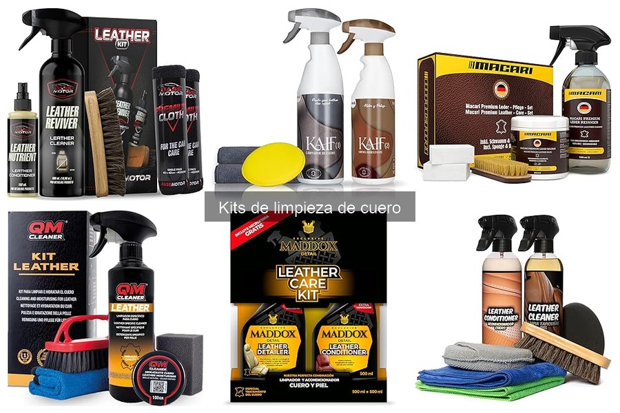 Precios de Kits de Limpieza de Cuero en Amazon