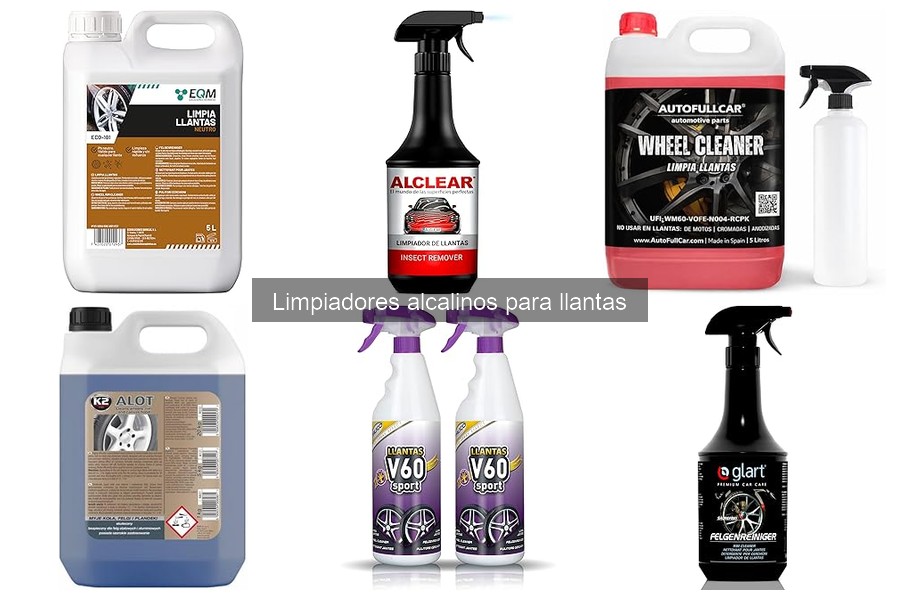 Precios de limpiadores alcalinos para llantas en 2023