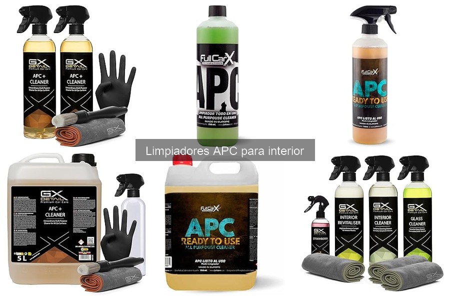 Precios y Dónde Comprar Limpiadores APC para Coches