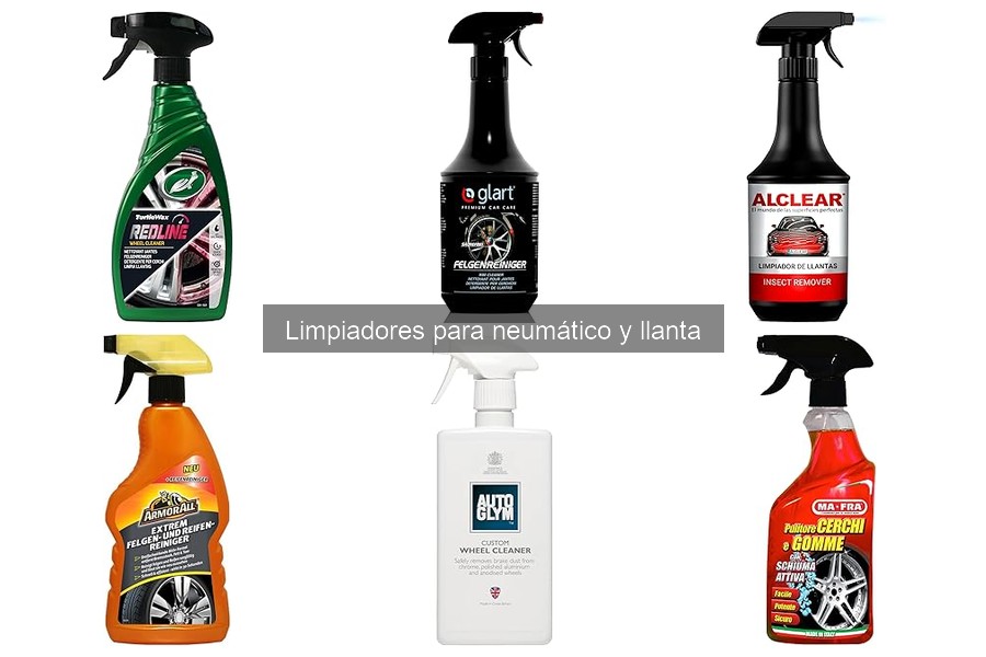 Precios y Dónde Comprar Limpiadores para Neumáticos y Llantas