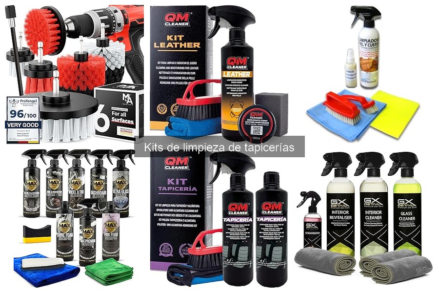 Preguntas Frecuentes sobre Kits de Limpieza de Tapicerías