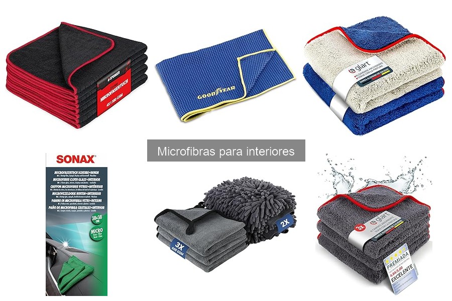 Preguntas frecuentes sobre microfibras para interiores del coche