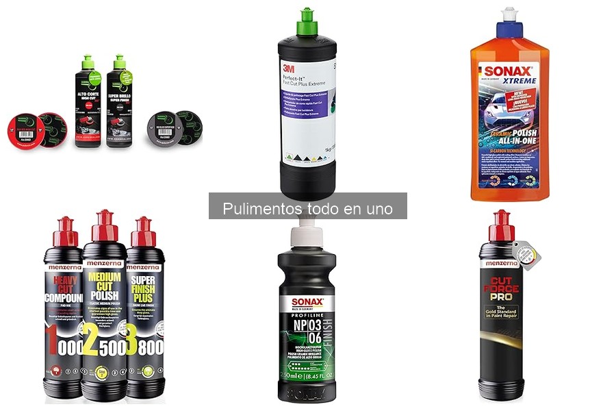 Preguntas Frecuentes sobre Pulimentos Todo en Uno para Coche