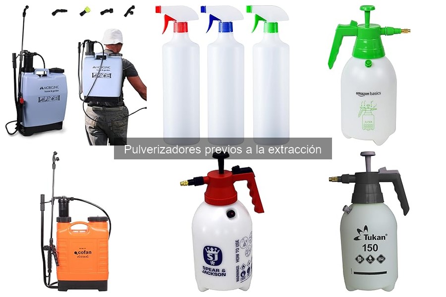 Preguntas frecuentes sobre pulverizadores para extracción