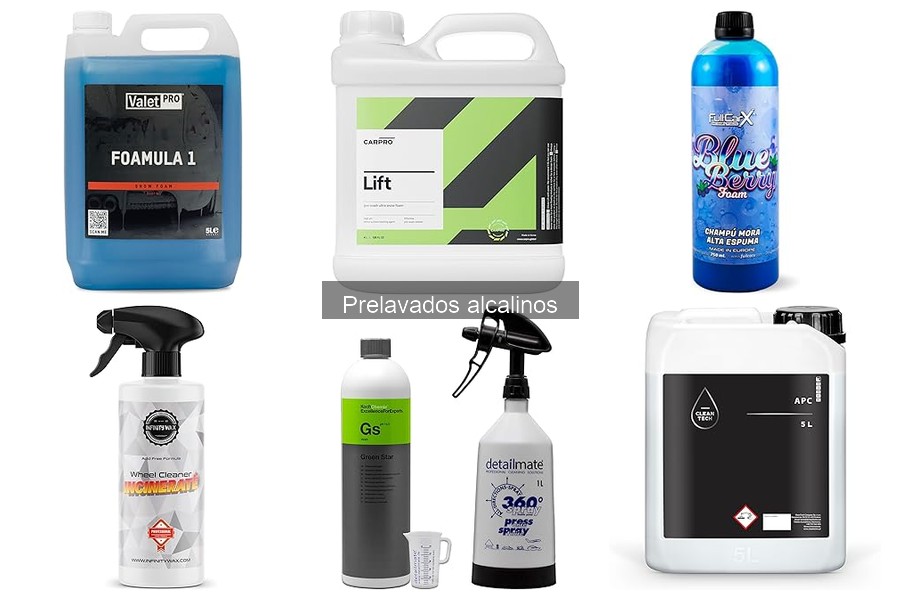 Prelavados alcalinos vs. ácidos: diferencias clave para tu coche
