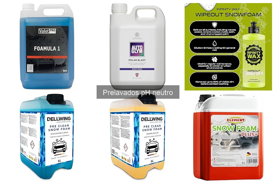 Prelavados pH Neutro: ¿Daños en la Pintura del Coche?